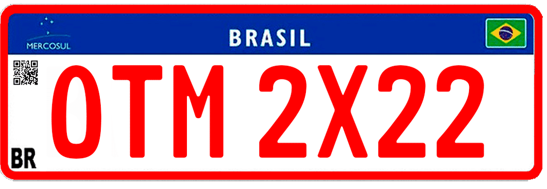 Cores de placas de carros: saiba o que significam
